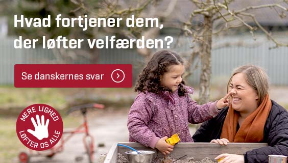 Hvad fortjener dem, der løfter velfærden? Se danskernes svar her